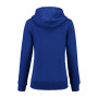 L&S Heavy Sweater Hooded Cardigan for her royal blue XXL