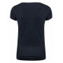 TWOVILLE LADY SLUB U-neck Navy XXL