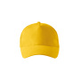 5P Cap unisex yellow adjustable