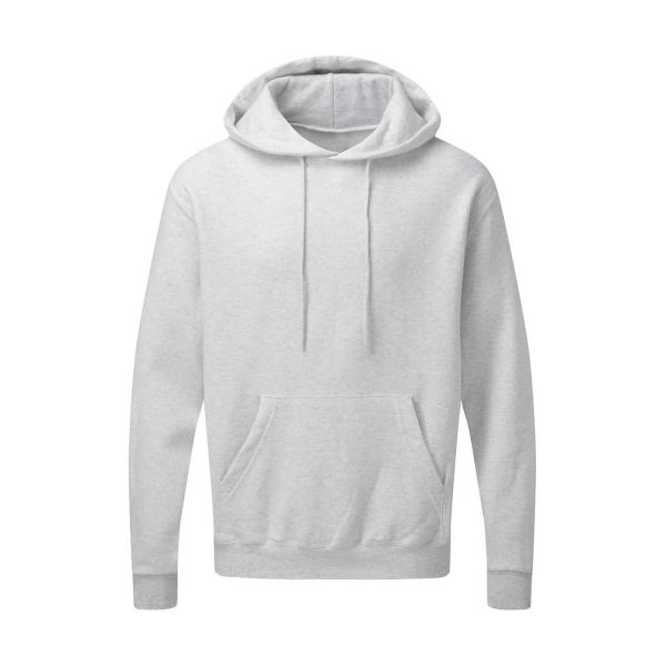 Hooded Sweatshirt Men - Ash Grey - 2XL