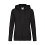 Premium Hooded Sweat Jacket Lady-Fit - Black - M (12)