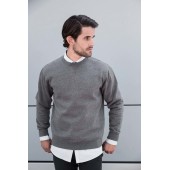 Authentic Crew neck melange sweatshirt Ocean Melange 3XL