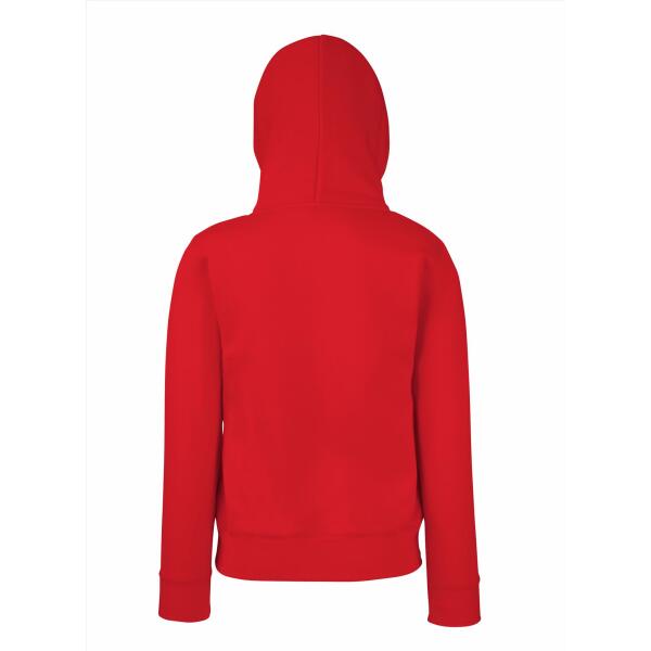 FOTL Lady-Fit Premium Hooded Sweat Jacket, Red, XXL