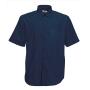 FOTL Men Shortsleeve  Oxford Shirt, Navy, S