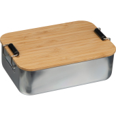 Lunchbox van aluminium 1 liter inhoud