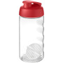 H2O Active® Bop 500 ml shaker bottle - Red/Transparent