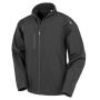 Recycled 3-Layer Printable Softshell Jacket - Black - XS