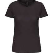Dames-t-shirt BIO150 ronde hals Dark Grey XS