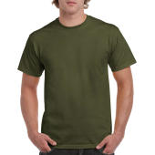 Heavy Cotton Adult T-Shirt - Military Green - 4XL