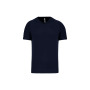 Heren-sport-t-shirt V-hals Sporty Navy XXL