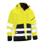 1273 Hi-vis shell jacket geel/zwart xxl