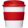 Americano® Primo 250 ml tumbler with grip - White/Red