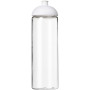 H2O Active® Vibe 850 ml sportfles met koepeldeksel - Transparant/Wit