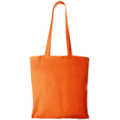 Carolina 100 g/m² bomullskasse 7L - Orange