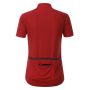 Ladies' Bike-T Half Zip - tomato/black - XL