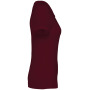 Ecologisch dames-T-shirt Dark Cherry XXL