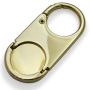 Euro-Hook Coin Holder In Gold Shine Finishing