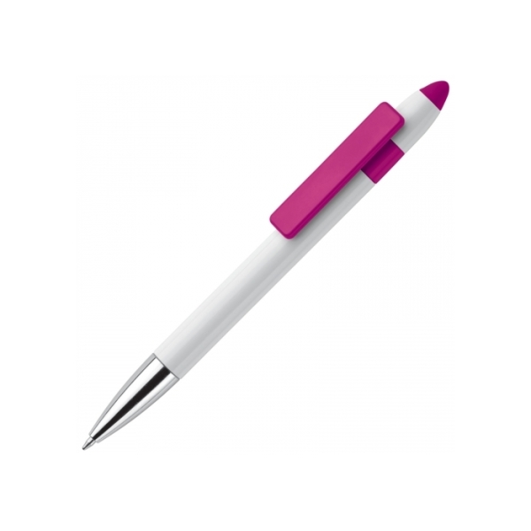Balpen California stylus hardcolour - Wit / Roze
