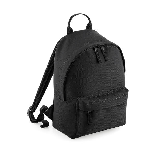 Mini Fashion Backpack - Black/Black - One Size