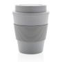Reusable Coffee cup with screw lid 350ml, grey