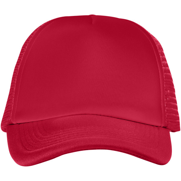 Trucker 5 panel cap - Red/Red