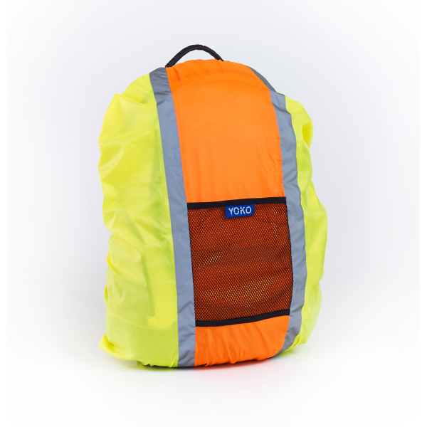 Waterproof rucksack cover Yellow / Orange One Size