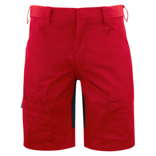 2522 Shorts Stretch Red C50