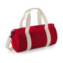 Mini Barrel Bag - Classic Red/Off White - One Size