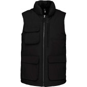 Gewatteerde bodywarmer Black S