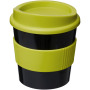 Americano® Primo 250 ml tumbler with grip - Solid black/Lime