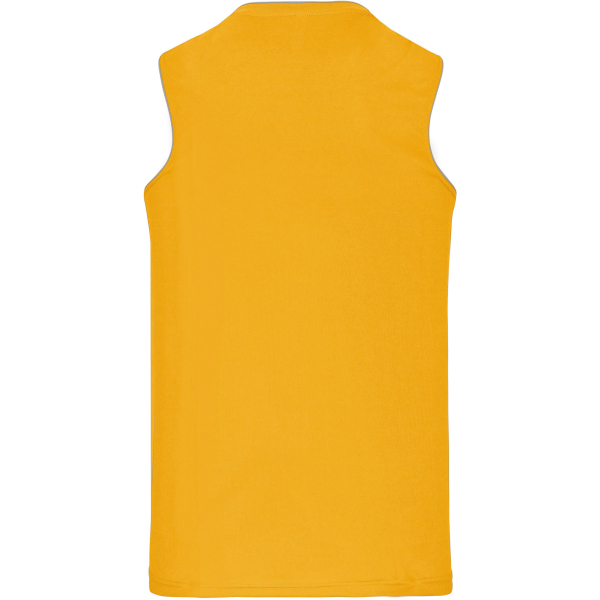 Kinderbasketbalshirt Sporty Yellow 12/14 ans