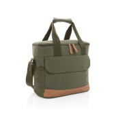 Impact AWARE™ 16 oz. recycled canvas koeltas, groen