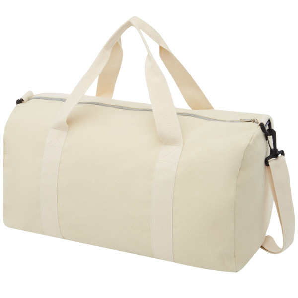 Pheebs 450 g/m² duffel bag van gerecycled katoen en polyester 24L