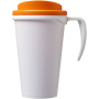 Americano® Grande 350 ml insulated mug - White/Orange