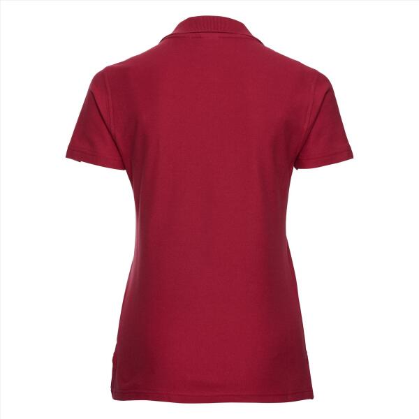 RUS Ladies Ultimate Cotton Polo, Classic Red, XXL
