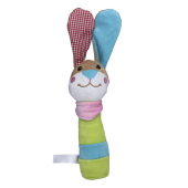 Grab toy rabbit, with rattle