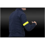 RFX™ reflecterende slap wrap pvc van 38 cm - Neongeel