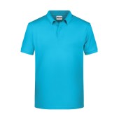 Men's Basic Polo - turquoise - L