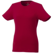 Balfour biologisch dames t-shirt met korte mouwen - Rood - XS