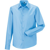 Men's Long Sleeve Tailored Ultimate Non-iron Shirt Bright Sky XXL