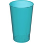 Arena 375 ml plastic tumbler - Transparent aqua blue