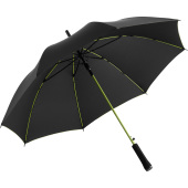 AC regular umbrella Colorline black-lime