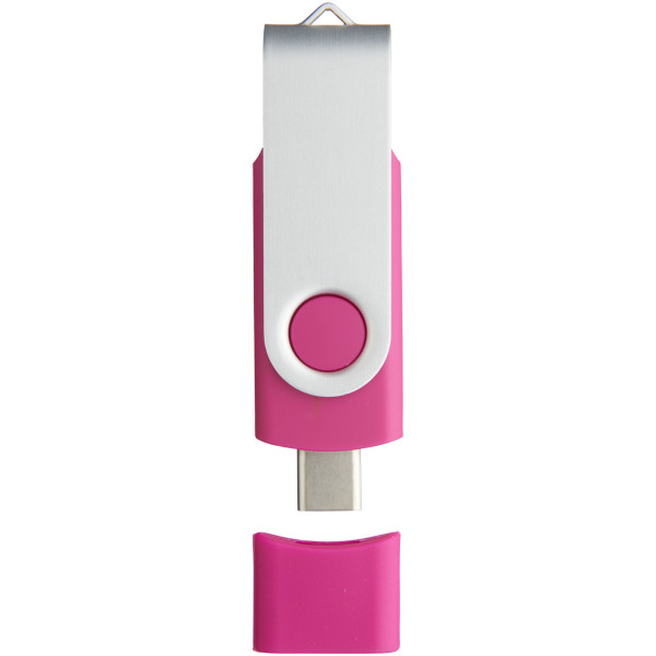 Rotate On-The-Go USB stick (OTG) - Magenta - 64GB