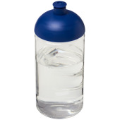 H2O Active® Bop 500 ml bidon met koepeldeksel - Transparant/Blauw