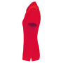 Piqué-damespolo Bio180 Red 3XL