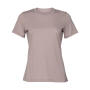 Women's Relaxed CVC Jersey Short Sleeve Tee - Heather Pink Gravel - S
