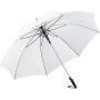 AC alu golf umbrella FARE® Precious - white/titanium
