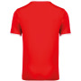 Sportshirt korte mouwen volwassene Sporty Red / White 3XL