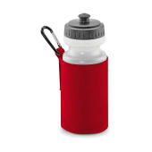 Water Bottle And Holder - Classic Red - One Size