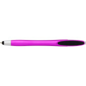 Kunststof balpen met stylus. Kunststof balpen met stylus.